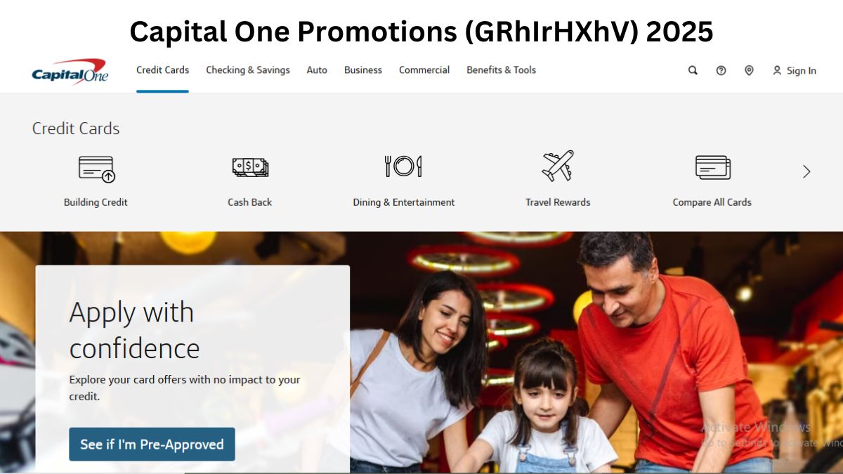 Newest Capital One Promotions 2025 {Credit Cards, Checking & Saving